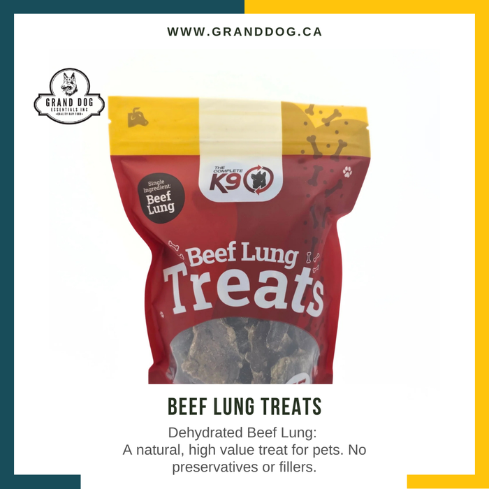 CK9 Beef Lung Treats