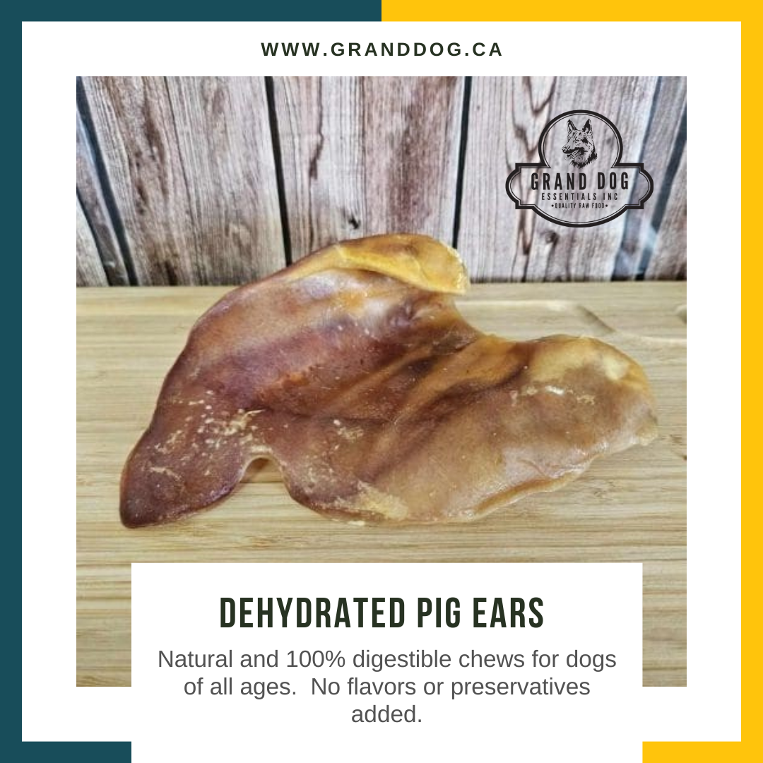 CK9 Dehydrated Pig Ears
