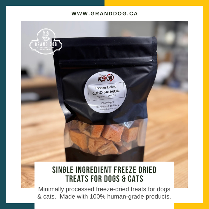 CK9 Single Ingredient Freeze Dried Dog & Cat Treats