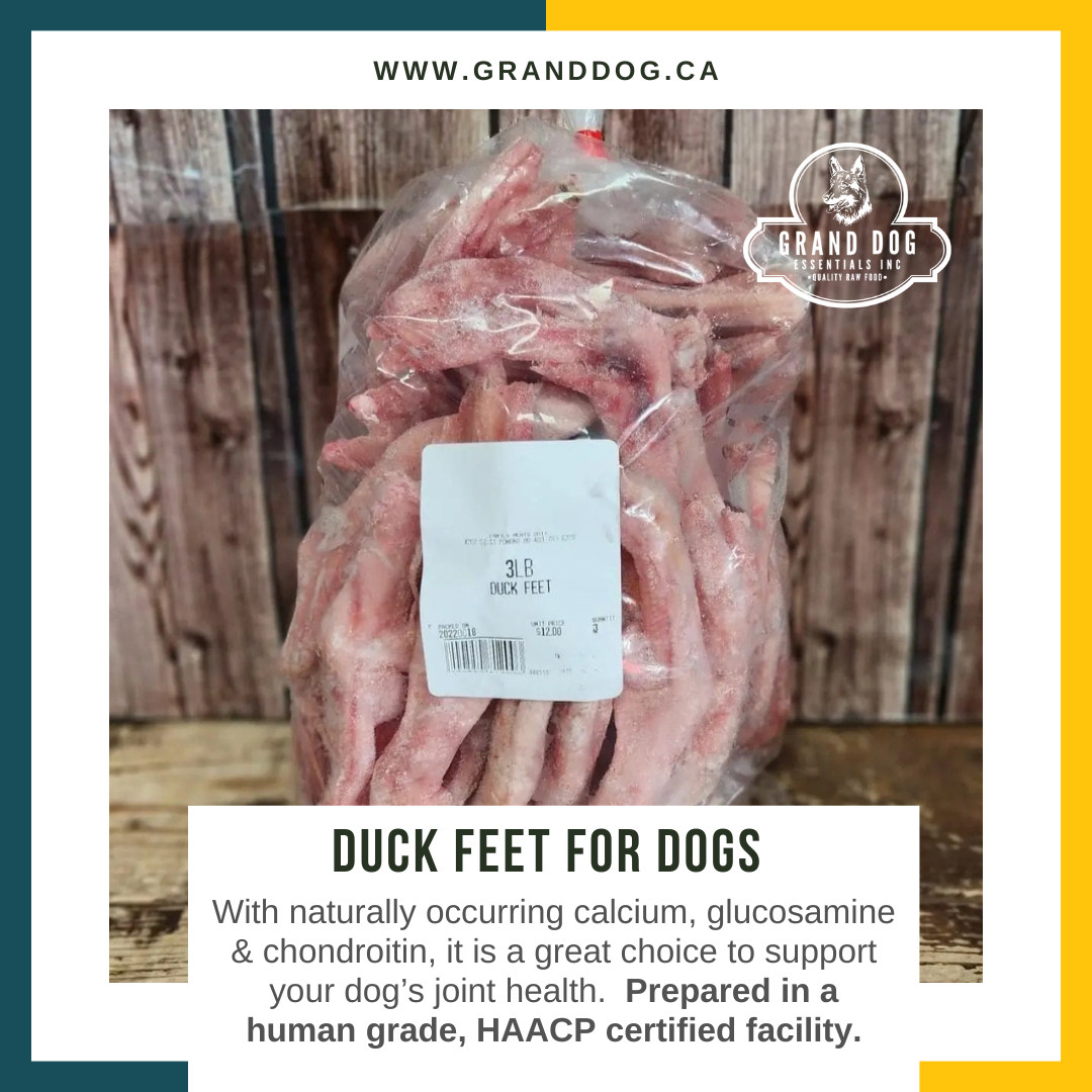 CK9 Duck Feet for Dogs 3 lb