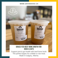 Grass Fed Beef Bone Broth for Dogs & Cats